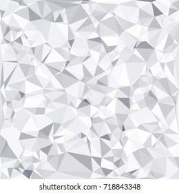 Gray White Polygonal Mosaic Background, Creative Design Templates