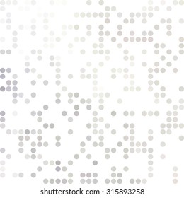 Gray White Random Dots Background, Creative Design Templates