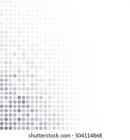Gray White Random Dots Background, Creative Design Templates