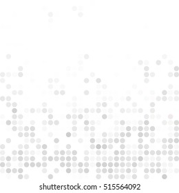 Gray White Random Dots Background, Creative Design Templates