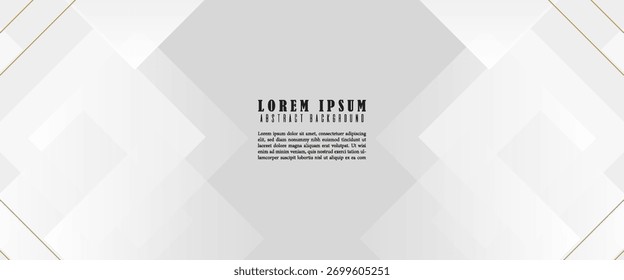 gray and white. slash gold element. abstarct memphis. modern trendy design