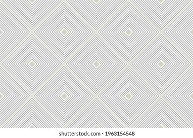 Gray and white Square seamless pattern. Seamless geometric  pattern for tile or taxtile design.