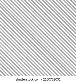 Gray and white stripes seamless pattern diagonal stripes abstract background. 