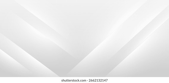 The gray and white tones feature simple, consistent lines and shapes, with diagonal lines and angles that create a pattern similar to the angles of a surface or modern design.