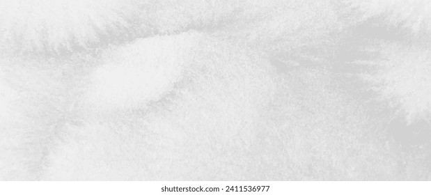 Gray and white vector watercolor art background. Old paper. Aged vintage watercolour texture for cover design, card or banner. Monochrome illustration. Wall. Brushstrokes. Painted gray grunge template