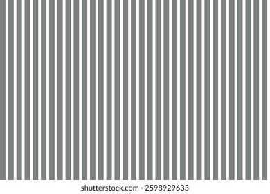 Gray and white vertical stripes pattern . Abstract stripes background . Vector illustration