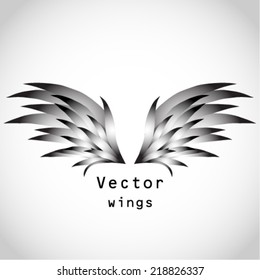 Gray wings