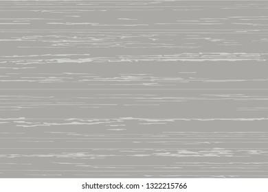 Gray wood plank texture for background. Vector illustration.