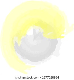 Gray and yellow background is the main color of 2021. Abstract trendy color pattern, web splash template, postcard sample.