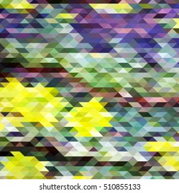 gray yellow green pattern abstract background. Low Poly Vector Illustration geometric texture