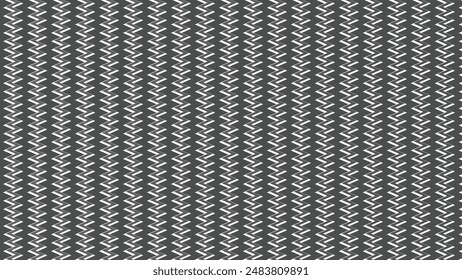 Gray zig zag seamless pattern background vector image