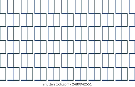 Gray zigzag line pattern, seamless zigzag line vertical column on white pattern, Zig zag square on white tile repeat seamless pattern replete image design fabric print, angle