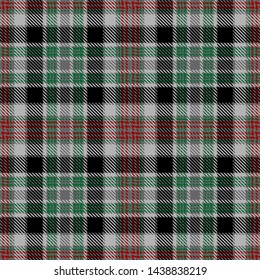 Gray,Black,Red and Green Tartan Plaid Scottish Seamless Pattern. Texture from tartan, plaid, tablecloths, shirts, clothes, dresses, bedding, blankets and other textile.