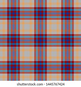 Gray,Red,Blue and Yellow Tartan Plaid Scottish Seamless Pattern. Texture from tartan, plaid, tablecloths, shirts, clothes, dresses, bedding, blankets and other textile.
