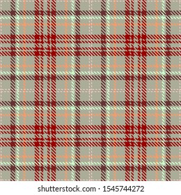 Gray,Red,Brown,Green,Pink and Orange Tartan Plaid Scottish Seamless Pattern. Texture from tartan, plaid, tablecloths, shirts, clothes, dresses, bedding, blankets and other textile.