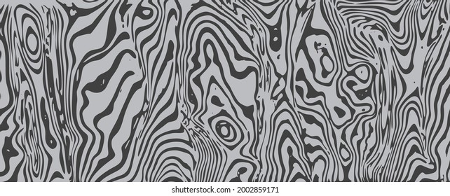 Grayscale Abstract Damask Steel Texture