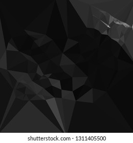 Grayscale abstract triangular background