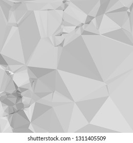 Grayscale abstract triangular background