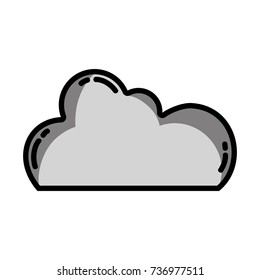 grayscale cloud data network server connection