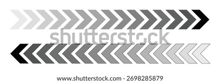 Grayscale colors on black and white. Monochrome palette .Vector illustration EPS 10 .