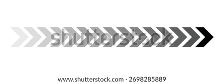 Grayscale colors on black and white. Monochrome palette .Vector illustration EPS 10 .