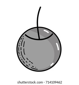 grayscale delicious fresh cherry fruit nutrition