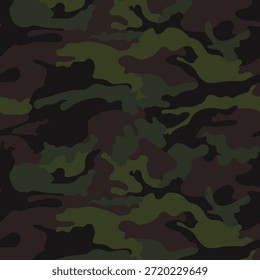 Grayscale Digital Camouflage Seamless Pattern for Textile Print for Fabric, Seamless Pattern