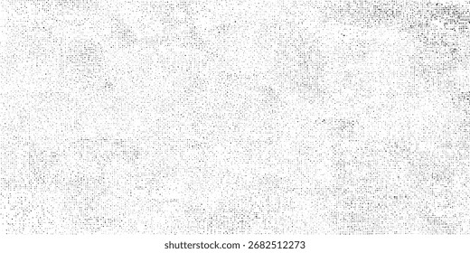 Grayscale Dotted Texture Background with Vintage Aesthetic and Subtle Grain Effect Overlay