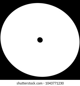 Grayscale element of random, chaotic circles, ovals