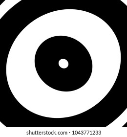 Grayscale element of random, chaotic circles, ovals