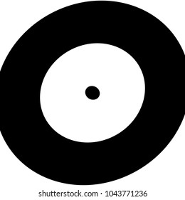 Grayscale element of random, chaotic circles, ovals