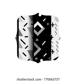 grayscale quadrate with graphic style abstract background