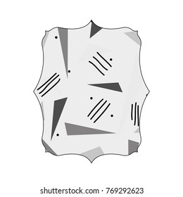 grayscale rectangle with style geometric figure background