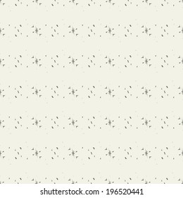 Grayscale seamless pattern, vector.