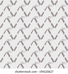 Grayscale seamless pattern, vector.