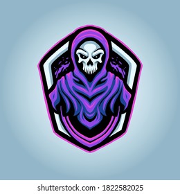 gream reaper esport logo vector