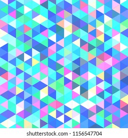 Great abstract background multicolor simple seamless triangle.