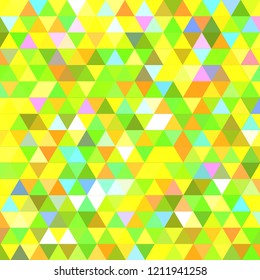 Great abstract background multicolor simple seamless triangle.
