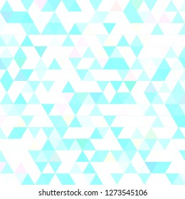 Great abstract background multicolor simple seamless triangle.