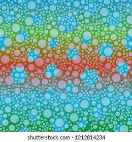 Great abstract background multicolored circle splash.