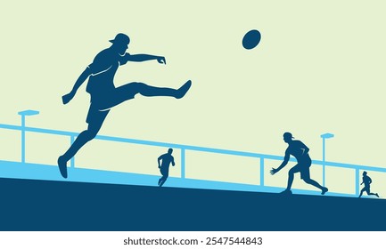 Great attractive editable and memorable kickball poster for competition and tournament event