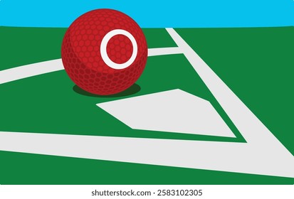 Great attractive editable and memorable kickball poster for competition and tournament event