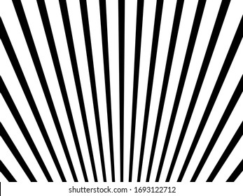 Great background circus background concept with black and white circular rays. Zebra print, animal backdrop.