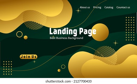 Great background template design for any purpose that is elegant gold and gradation