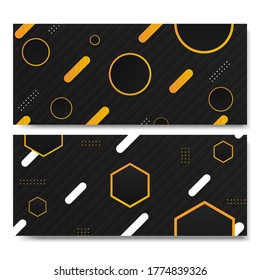Großartiges Banner-Design. Vektorgrafik-Design-Banner-Vorlage.