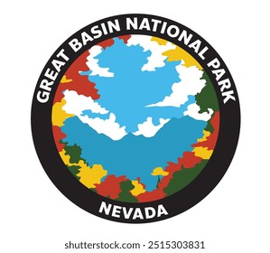 Great Basin NATIONAL PARK Nevada Vector Logo