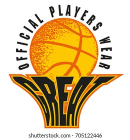 Great basketball logo