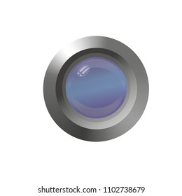 Great blue button for your app or website 