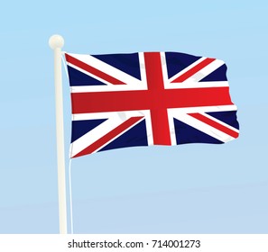 Great Britain flag. vector illustration
