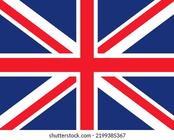 Fondo de la bandera nacional de Gran Bretaña